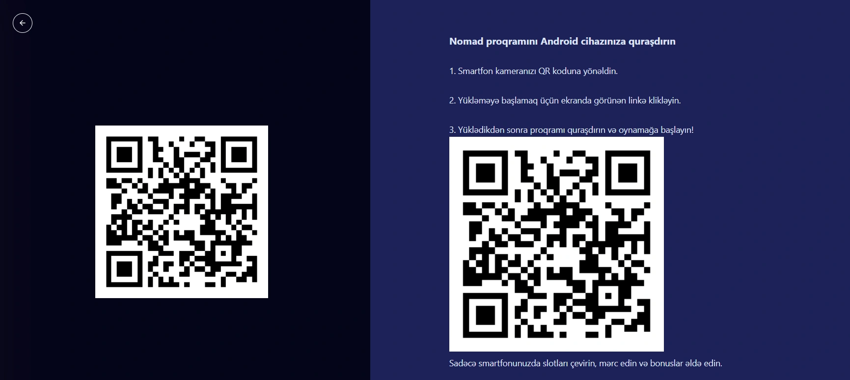 Nomad kazino download – mobil tətbiqi necə yükləmək olar?